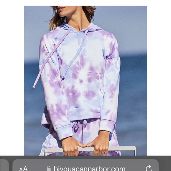 Free People Movement Tie Dye Work It Out Hoodie - Picture 5 of 6